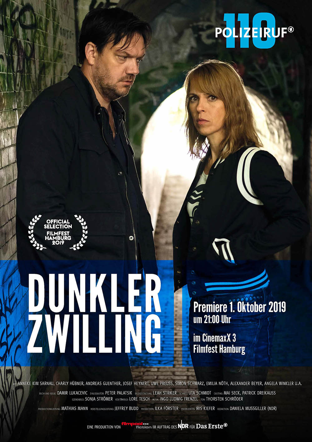 Plakat Polizeiruf 110 Filmfest Hamburg